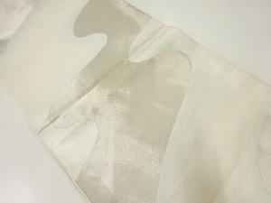 アンティーク　流水模様織出し袋帯（材料）